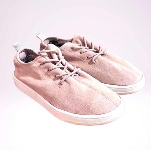 Steve Madden Elexa Microsuede Blush Sneaker - Picture 3 of 8